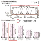 パナソニック ベリティス クローゼットドア 開き扉 PA型 (フラット ) UW735/825 UH2035 7尺 両開き 固定枠 収納 建具 パントリー リフォーム DIY Panasonic
