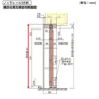 パナソニック ベリティス クローゼットドア 折れ戸 4枚 PH型 (取っ手レス) UW1190/1645/1708 UH7尺(2035) ノンレール 収納 建具 リフォーム DIY Panasonic