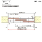 パナソニック ベリティス クローゼットドア 3枚連動引き戸 UW1645×UH2035(7尺) PA型 (フラットタイプ) 押入 引戸 収納 建具 おしゃれ リフォーム DIY Panasonic