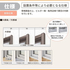 【工事パック】 リフォーム用勝手口ドア リシェント ランマなし 断熱仕様 W516～916mm×H1426～2256mm 特注 取替 裏口 リクシル/LIXIL 工事保証付