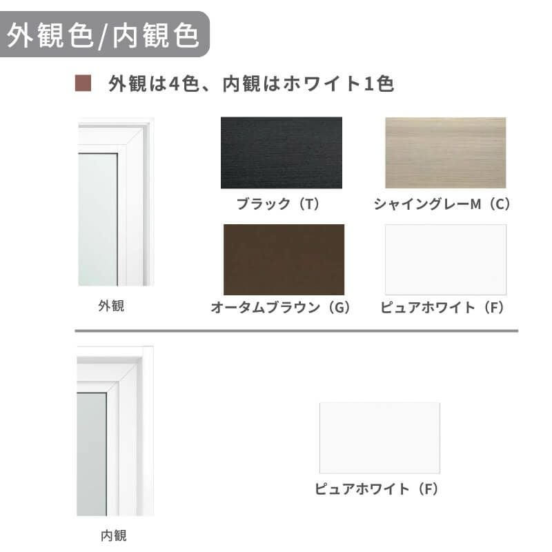 高所用横すべり出し窓 16003 EW (TG) W1640×H370mm 樹脂サッシ アングル無 トリプルガラス ガス入り リクシル LIXILトステム ＥＷ 高断熱サッシ リフォーム