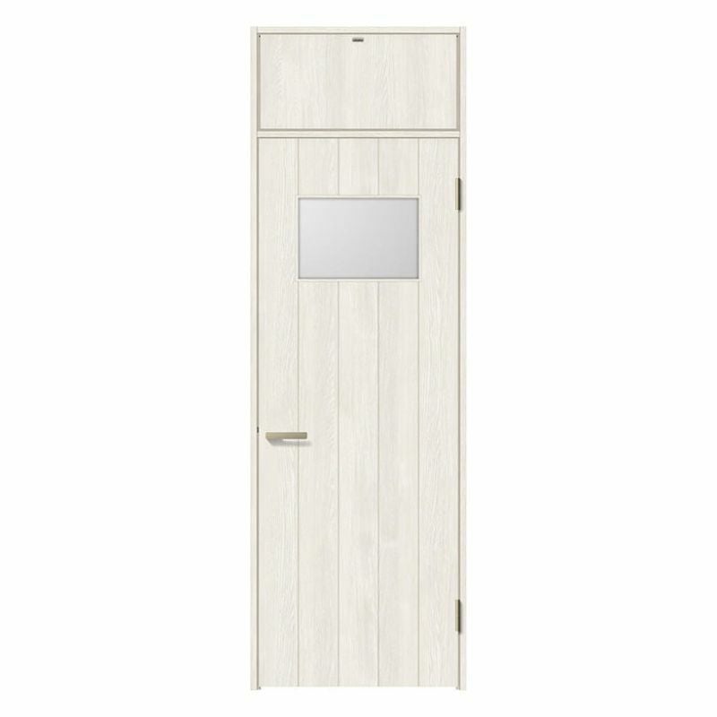 LIXIL ランマ付 室内ドア ラシッサS ノンケーシング枠 LHB 片開き 錠付き/錠なし 07724 W778×H2400mm ガラス入り リクシル 建具 リビングドア リフォーム DIY