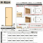 LIXIL ランマ付 室内ドア ラシッサS ノンケーシング枠 LHB 片開き 錠付き/錠なし 07724 W778×H2400mm ガラス入り リクシル 建具 リビングドア リフォーム DIY