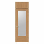LIXIL ランマ付 室内ドア ラシッサS ケーシング付枠 LHE 片開き 錠付き/錠なし 07724 W778×H2400mm ガラス入り リクシル 建具 リビングドア リフォーム DIY