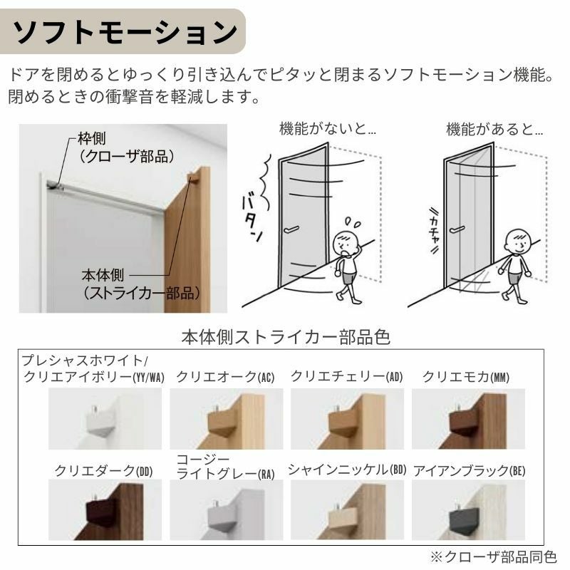【オーダーサイズ 】 LIXIL 室内ドア ラシッサD ノースフォレスト ノンケーシング枠 LBB 片開き 旗丁番仕様 W597～957×H1740～2425mm リクシル 建具 交換 DIY