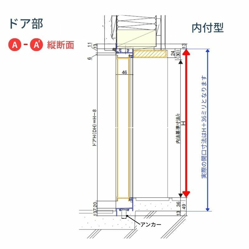 三協アルミ 内付型 土間納まり フラッシュドア 06918 枠寸法 W730mm×H1830mm 握り玉 キー3本入 汎用ドア 玄関 勝手口 シンプル 木造戸建住宅 交換 リフォーム