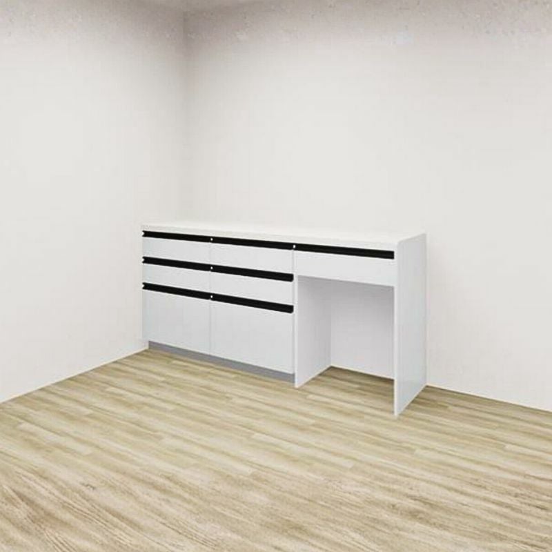 カップボード ラクエラ 間口180cm(60+60+60cm) フロアカウンター キッチンボード カウンター高さ85cm 奥行45cm W1800mm クリナップ コンフォート 食器棚