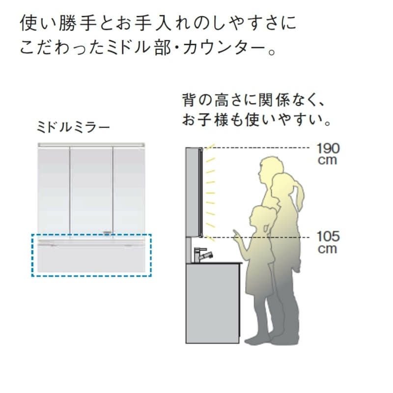 洗面台 パナソニック シーライン セットプラン GC-155D 扉柄タイプB 幅900 奥行530mm パノラマスライドタイプ 抗菌加工 Panasonic D530 おしゃれ リフォーム