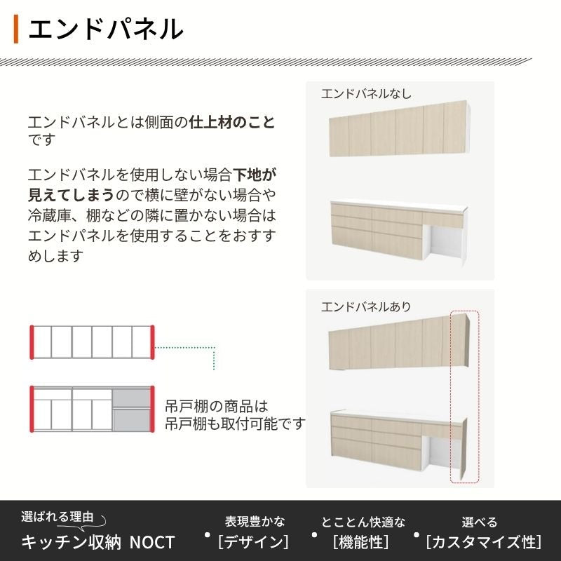 26年新モデル カップボード ノクト 食器棚 間口180cm(75+60+45)cm 壁付型 ハイフロアキャビネット カウンター高さ99cm…