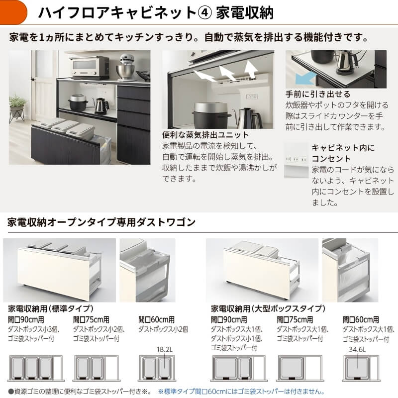26年新モデル カップボード シエラ 間口120cm(60+60cm) ハイフロアキャビネット 壁付け型 カウンター高さ99cm 奥行45cm W1200mm グループ3 LIXIL リクシル 食器棚 ロータイプ キッチン収納 キッチンボード セミオーダー 仕様変更 施主支給 リフォーム DIY