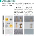 内窓 二重窓 YKK ウチリモ 2枚建 引違い窓 単板ガラス 組子なし 和紙調 3mm W1201～1935 H601～1000mm YKKap 断熱 防音 結露対策 マンション サッシ リフォーム