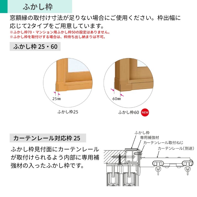二重窓 内窓 YKK ウチリモ 内開き窓 安全合わせLow-E複層ガラス W401～700 H360～900mm YKKap 断熱 防音 結露対策 マンション 薄型 サッシ