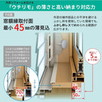 内窓 二重窓 YKK ウチリモ FIX窓 安全合わせLow-E複層ガラス W1501～2000 H1201～1400mm YKKap 断熱 防音 結露対策 マンション 薄型 サッシ