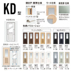 【オーダーサイズ】パナソニック ベリティス 片開きドア 採光タイプ KD型 通気ガラリ付き  UW556～956 UH1700～2400mm スタンダードレーベル 固定枠 建具 DIY