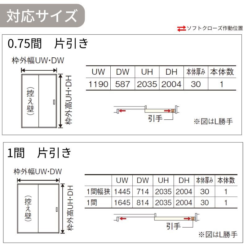 室内引戸 Y戸車引戸 片引き戸 ベリティス パネルタイプ PA型 UW1445/1645mm×UH2035mm 固定枠 スタンダードレーベル パナソニック おしゃれ 交換 リフォーム DIY