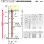 【オーダーサイズ】 パナソニック ベリティス クローゼットドア 折れ戸 8枚 PH(取っ手レス) UW2701~3600 ×UH2401～2…