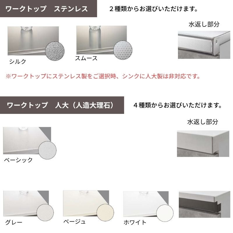 システムキッチン リクシル ノクト 壁付I型 W2250mm 基本プラン 3口コンロ 間口幅225×奥行65cm 食洗機付 吊戸棚付 グループ3 LIXIL 流し台 リフォーム