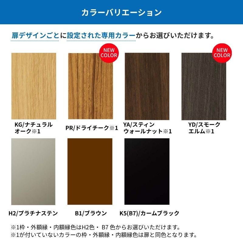 リフォーム用玄関ドア ドアリモ D30 F08H 断熱ドア D4仕様 片開き 半外付型 ランマ無 電気錠 スマートキー 特注サイズ W569-982×H1823-2453mm YKKAP DIY