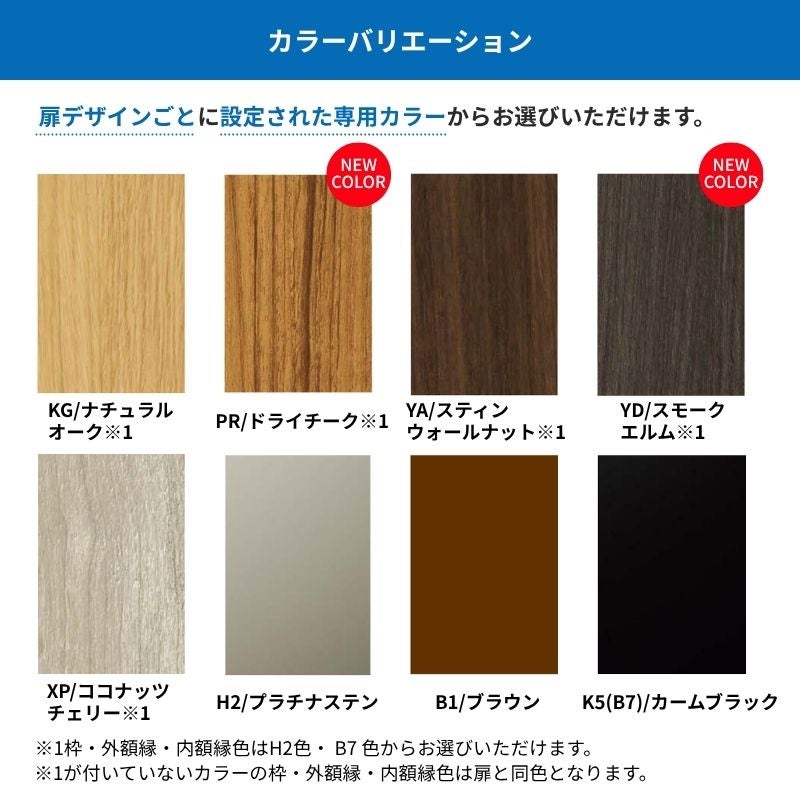 リフォーム用玄関ドア ドアリモ D30 デザイン F03T 断熱ドア D4仕様 片開き 半外付型 ランマ無 手動錠 オーダーサイズ W569-982×H1823-2453mm YKKAP DIY
