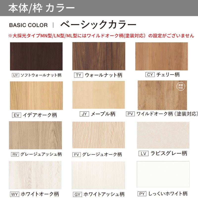 パナソニック ベリティス 片開きドア クラフトレーベル 採光タイプ MD型 UW735/755/780/825/875×UH2035mm 固定枠 2ｍ高 Panasonic 内装ドア 建具 DIY