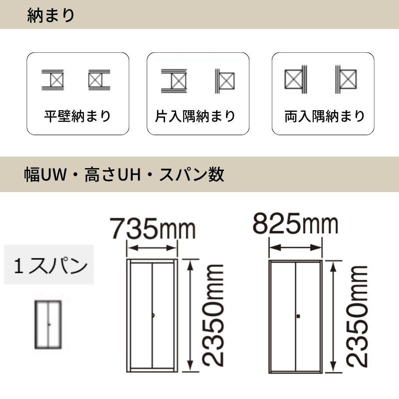 パナソニック ベリティス クローゼットドア 折れ戸 2枚 PL型 (ルーバー調タイプ) UW735/825 UH8尺(2350) レールあり 収納 建具 リフォーム DIY Panasonic