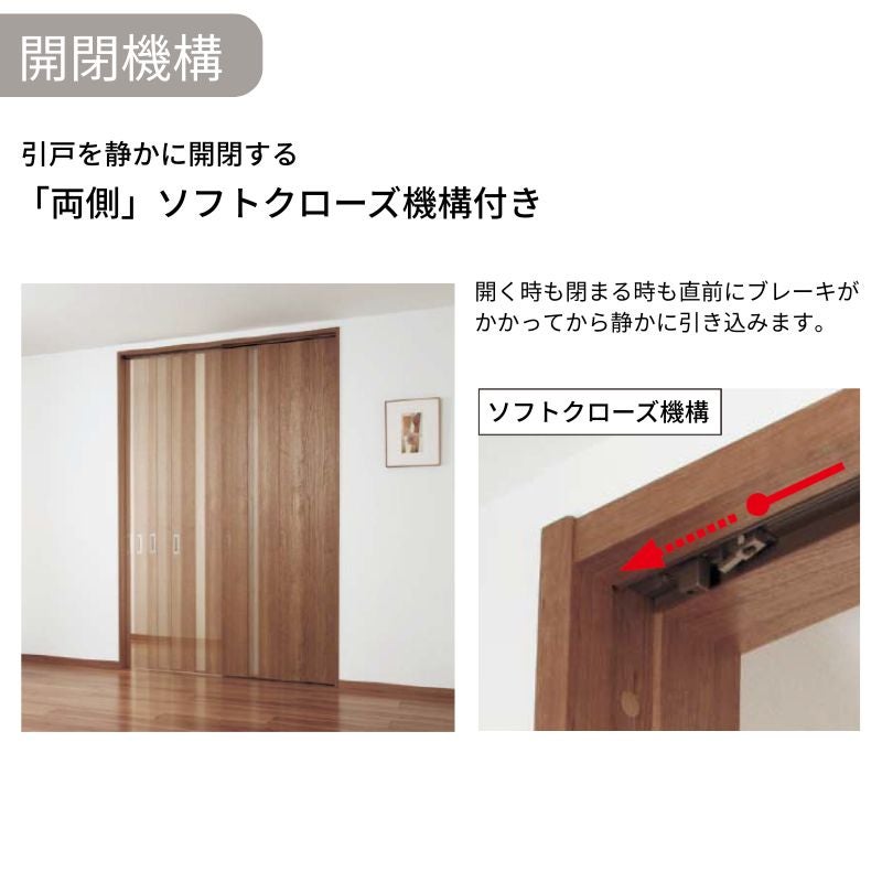 室内引戸 上吊り引戸 3枚連動引違い ベリティス 採光タイプ WC型 UW2430mm×UH2035mm 固定枠 スタンダードレーベル パナソニック おしゃれ リフォーム DIY
